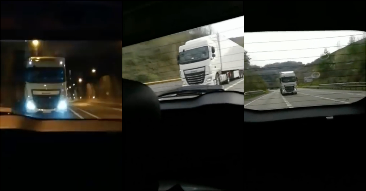 Camionista pressiona família e acaba sem carta de condução 