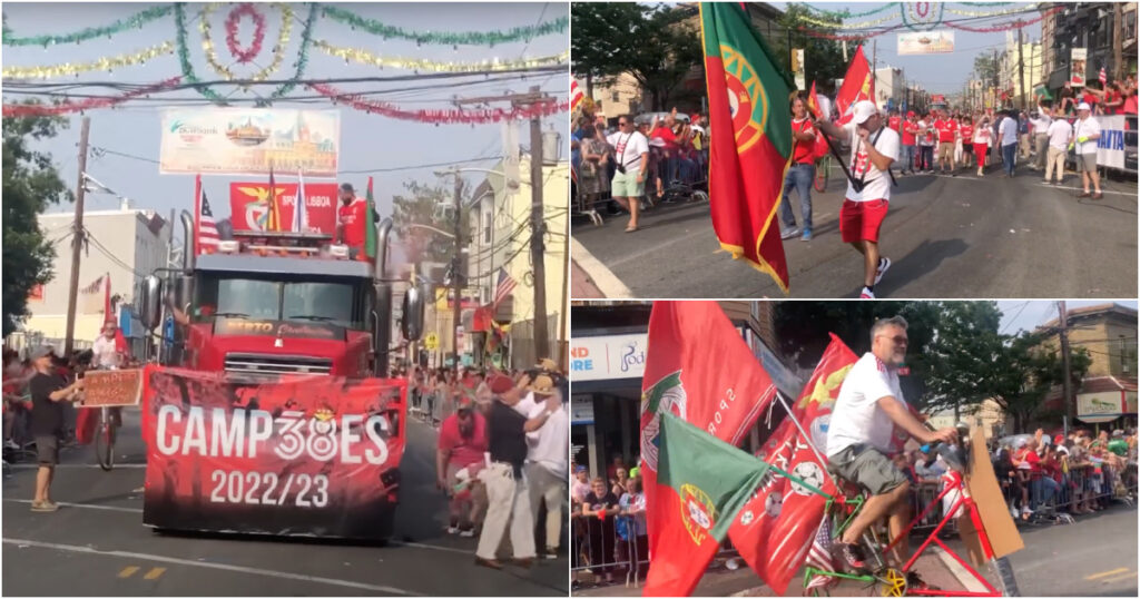 Dia de Portugal em Newark (EUA) foi também... Dia do Benfica