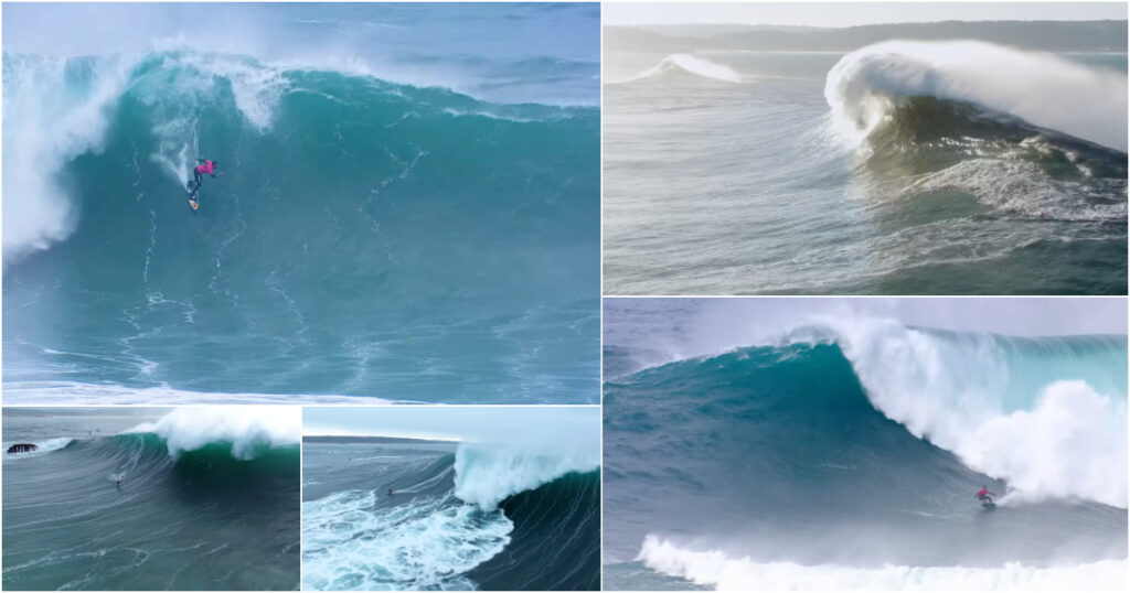 Estes foram os melhores momentos do "TUDOR Nazaré Big Wave Challenge