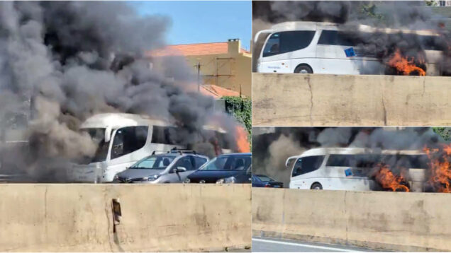 Autocarro-que-transportava-40-criancas-incendeia-se-na-A5-e-causa-grandes-restricoes-de-transito