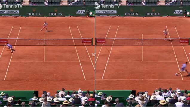 Carlos Alcaraz impressiona com ponto genial em Monte Carlo