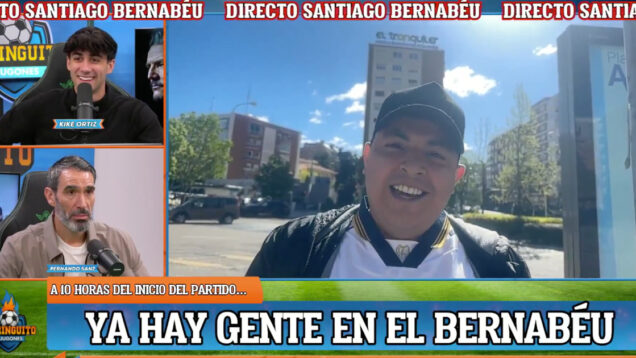 Colombiano viajou até Madrid e pagou 1300€ pelo bilhete por acreditar na remontada do Real Madrid