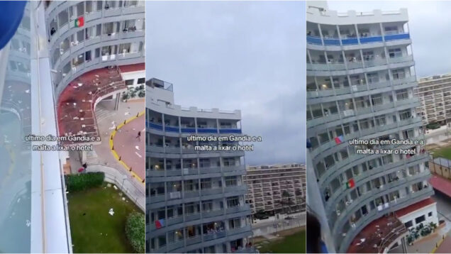 Estudantes finalistas portugueses vandalizam hotel em Espanha