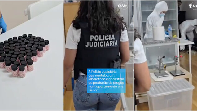Imagens-revelam-grande-laboratorio-de-droga-desmantelado-em-Lisboa