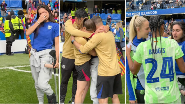 Kika-Nazareth-fica-emocionada-com-adeptos-do-Barcelona-a-cantarem-o-seu-nome