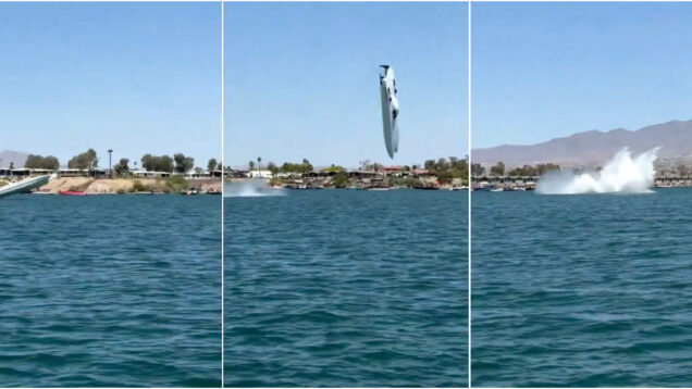 Lancha-tenta-bater-recorde-e-acaba-por-levantar-voo-com-duas-voltas-no-ar