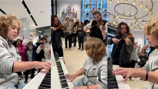 Paris rendeu-se ao talento de um jovem pianista de 13 anos