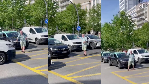 Popular assumiu papel de polícia sinaleiro em Lisboa durante o apagão