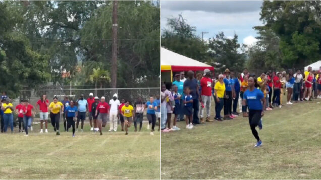 Tricampeã olímpica participa na corrida da escola dos filhos e arrasa as outras mães