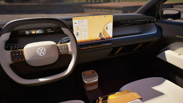 Volkswagen revela o interior do novo elétrico acessível que será produzido em Portugal
