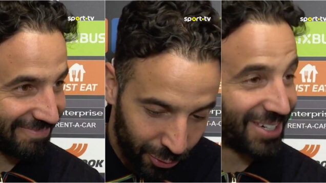 Benfica ou Sporting? Rúben Amorim é claro sobre quem quer como campeão