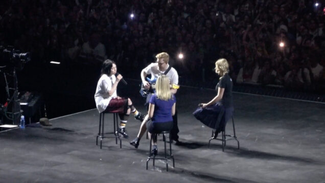 Billie Eilish surpreende fãs com versão surpreendente de Creep em Amesterdão