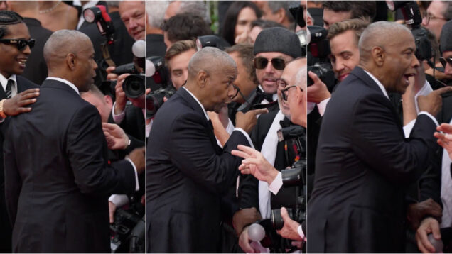 Denzel Washington protagoniza momento tenso na passadeira vermelha em Cannes