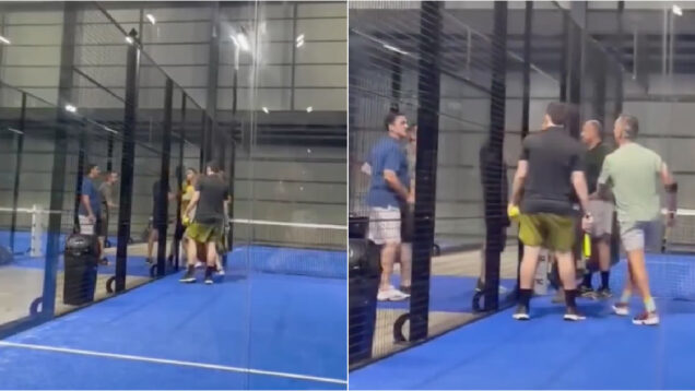Discussão acesa entre jogadores de padel torna-se viral nas redes sociais