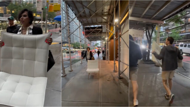 José Castelo Branco foi buscar mobília ao lixo em Nova Iorque