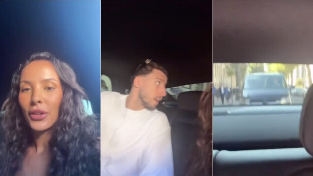 Rúben Dias e namorada filmam momento em que são perseguidos por carrinha de paparazzi