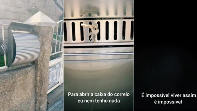 Vídeo de tuga que tinha as chaves na caixa do correio tornou-se viral