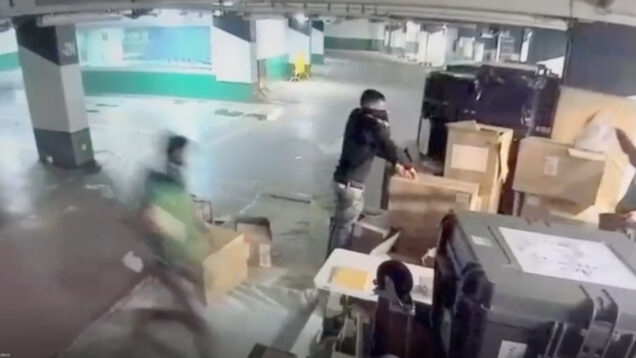 Vídeo mostra Estádio de Alvalade a ser assaltado durante o jogo do título