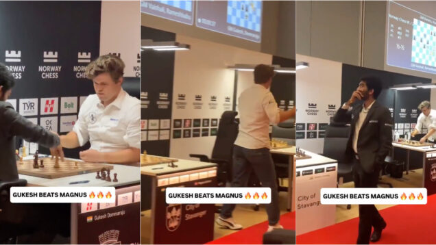 As reações opostas do vencedor e do vencido na Final do Mundial de Xadrez