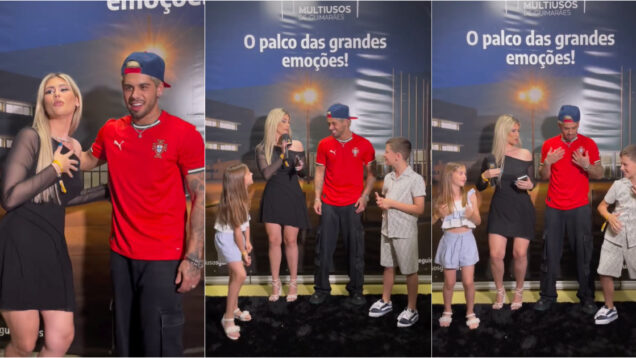 Bernardina põe Zé Filipe a dançar Tira a mão da minha Xuxa