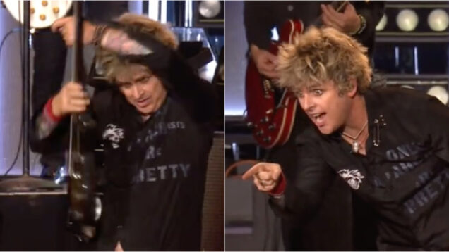 Billie Joe perdeu a paciência com homem que passou concerto a disparar água para a sua cara