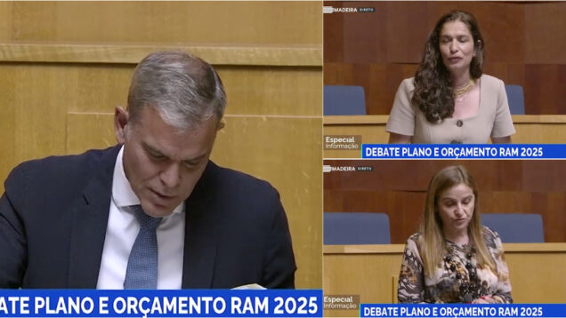 Governante da Madeira pede desculpa após ser apanhado a insultar deputadas no parlamento