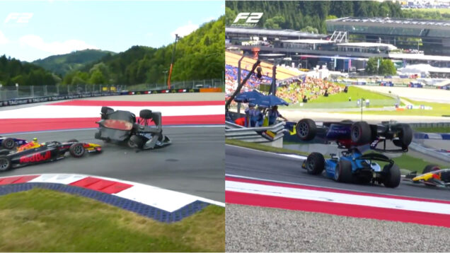 Halo evita tragédia em acidente incrível na Fórmula 2 na Áustria