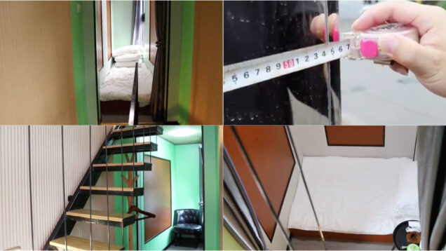 Hotel com 11 metros de altura e 56 centímetros na zona mais estreita faz furor na China