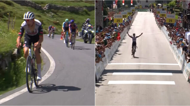 João Almeida atacou a 50 km da meta e venceu a 4ª etapa da Volta à Suiça