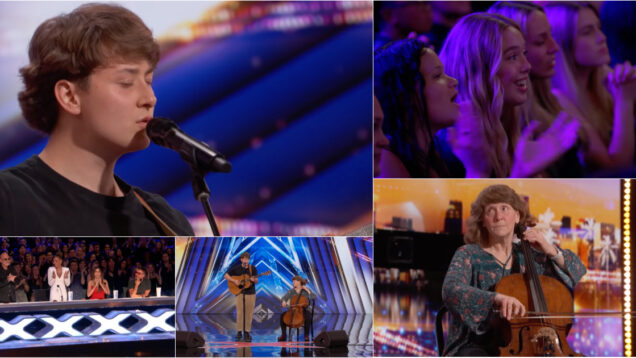 Jovem decidiu levar a mãe ao America’s Got Talent e ambos interpretaram uma comovente versão de Viva La Vida dos Coldplay