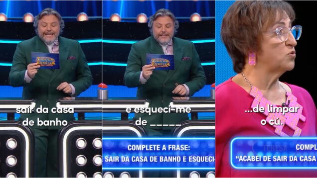 Mulher dá resposta 100% sem filtro no Tudo em Família da SIC