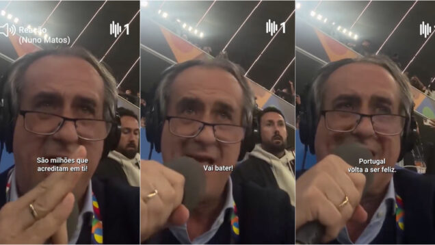 Nuno Matos levantou a alma de Portugal em mais um relato inesquecível