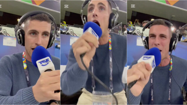 O relato de António Botelho da TSF aos golos de Conceição e Ronaldo