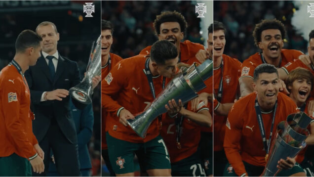 O vídeo do momento da consagração de Portugal que está a emocionar as redes sociais