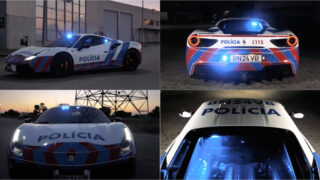 PSP recebeu Ferrari de 260 mil euros apreendido a criminosos durante investigação
