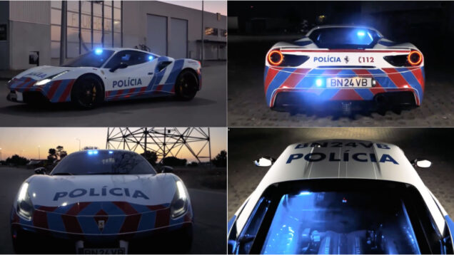 PSP recebeu Ferrari de 260 mil euros apreendido a criminosos durante investigação