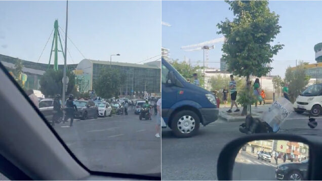 Polícia foi abalroado por carrinha da PSP antes da final de futsal entre Sporting e Benfica