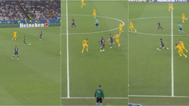 UEFA destaca genialidade de Vitinha no 3º golo do PSG na final da Liga dos Campeões