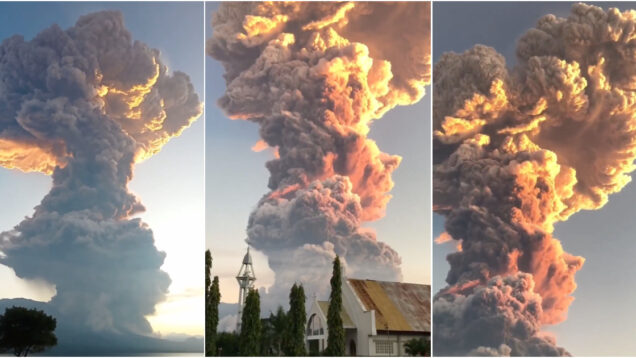 Vulcão entra em erupção na Indonésia e projeta cinzas a 10 mil metros de altitude