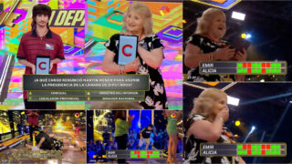 Avó ganha prémio chorudo em programa televisivo e neto no momento de festejar faz-lhe um placagem surreal
