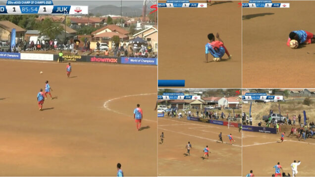 Equipa adormece adversários com uma espécie de malabarismo com bola e nos instantes finais faz o golo da vitória