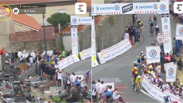 Espectadores assistem ao Tour de France a partir de cemitério e geram onda de críticas