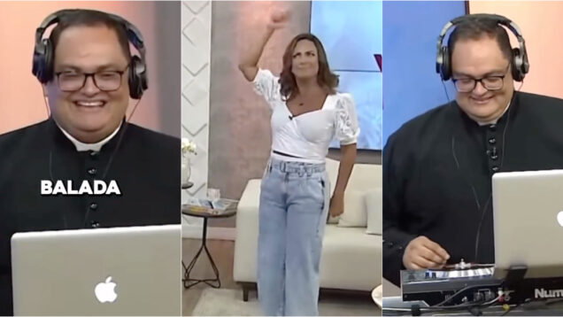 Padre DJ parte a louça toda com Balada Santa O Céu é Azul