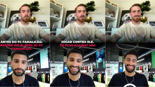 Toni Martínez fala da relação que tem com Pote e para o espanhol não há dúvidas é um chato