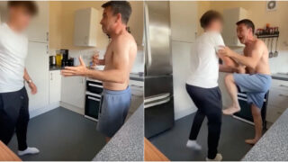 A reação de um jovem quando o pai solteiro curado do cancro conta que ganhou a lotaria