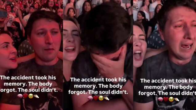 Linkin Park faz brasileiro que perdeu a memória em 2022 se emocionar durante o concerto A alma não esquece