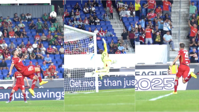 Paulinho brilha no México com golo de bicicleta candidato ao Puskás