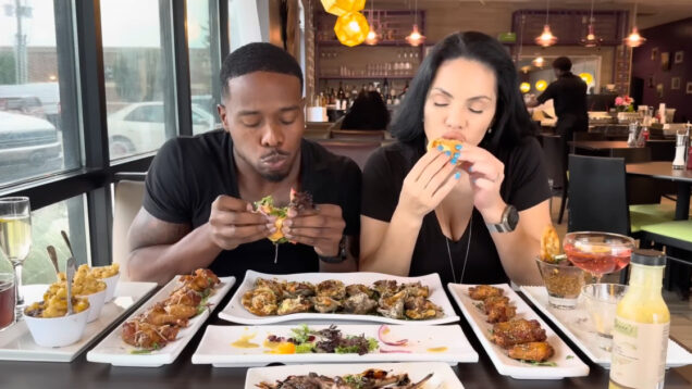 SUV invade restaurante e atinge casal de influenciadores em plena gravação