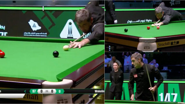 Sete anos depois, Ronnie O’Sullivan volta a assinar um 147 de outro mundo