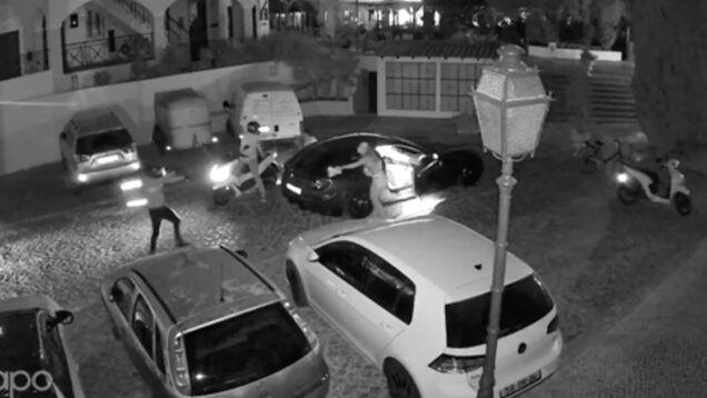 Vídeo mostra ex-concorrentes do Secret Story a serem assaltados à mão armada em Vilamoura